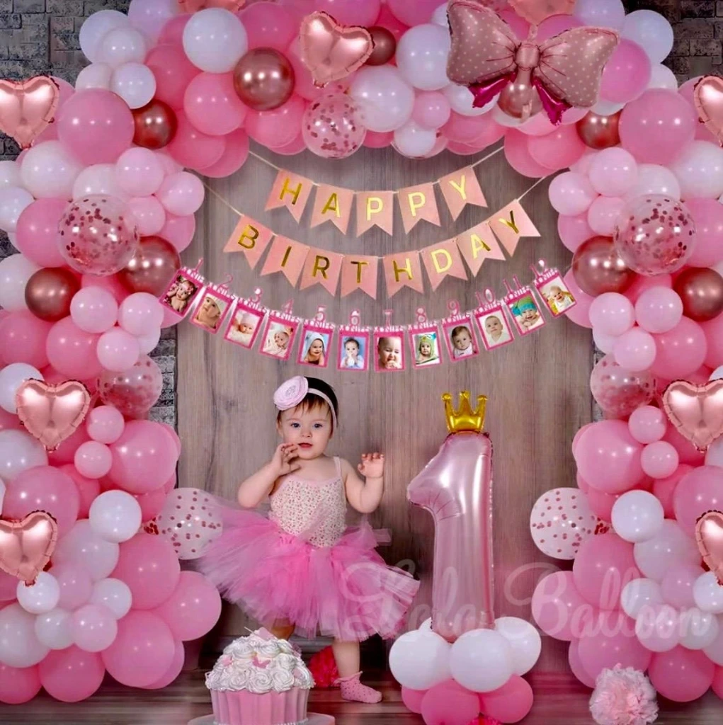 STANDARD DECOR PURPLE PARTY FOR SWEET BABY'S WITH OUR led lights decoration